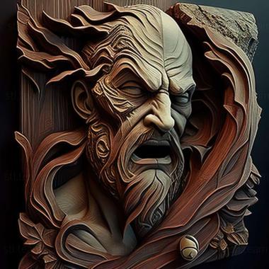 3D модель Гра God of War Ghoof Sparta (STL)